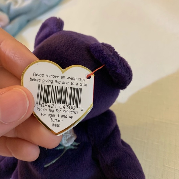 RARE! PRINCESS DIANA BEANIE BABIES - Picture 5 of 8